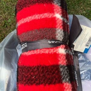 Red and Black Plaid Blanket